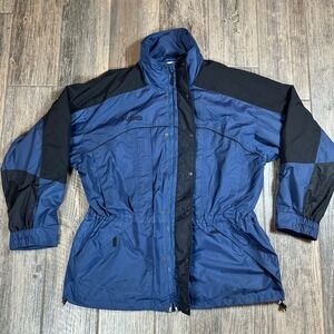 Columbia Mens‎ XL Blue Black Core Interchange Jacket Coat from 2000's